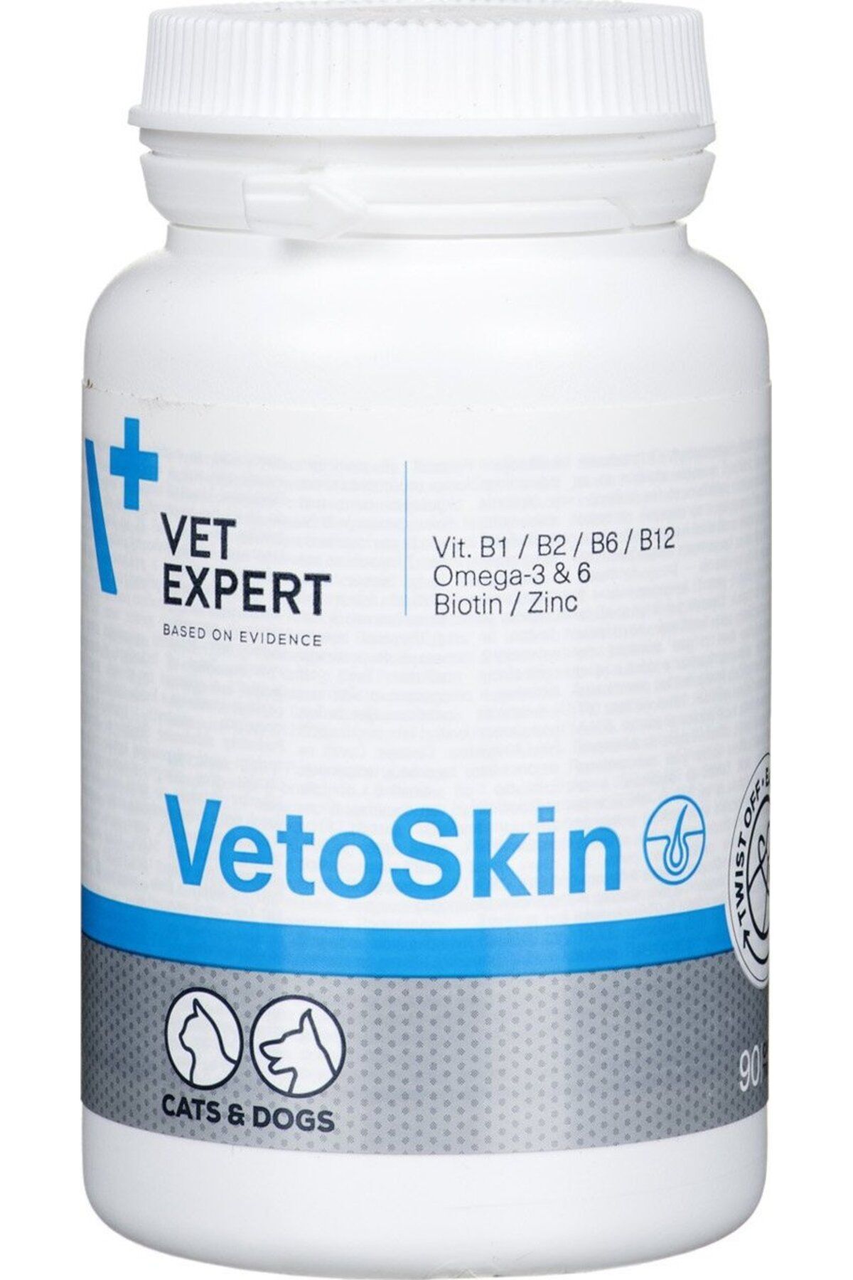vet expert veto skin 90 tablet