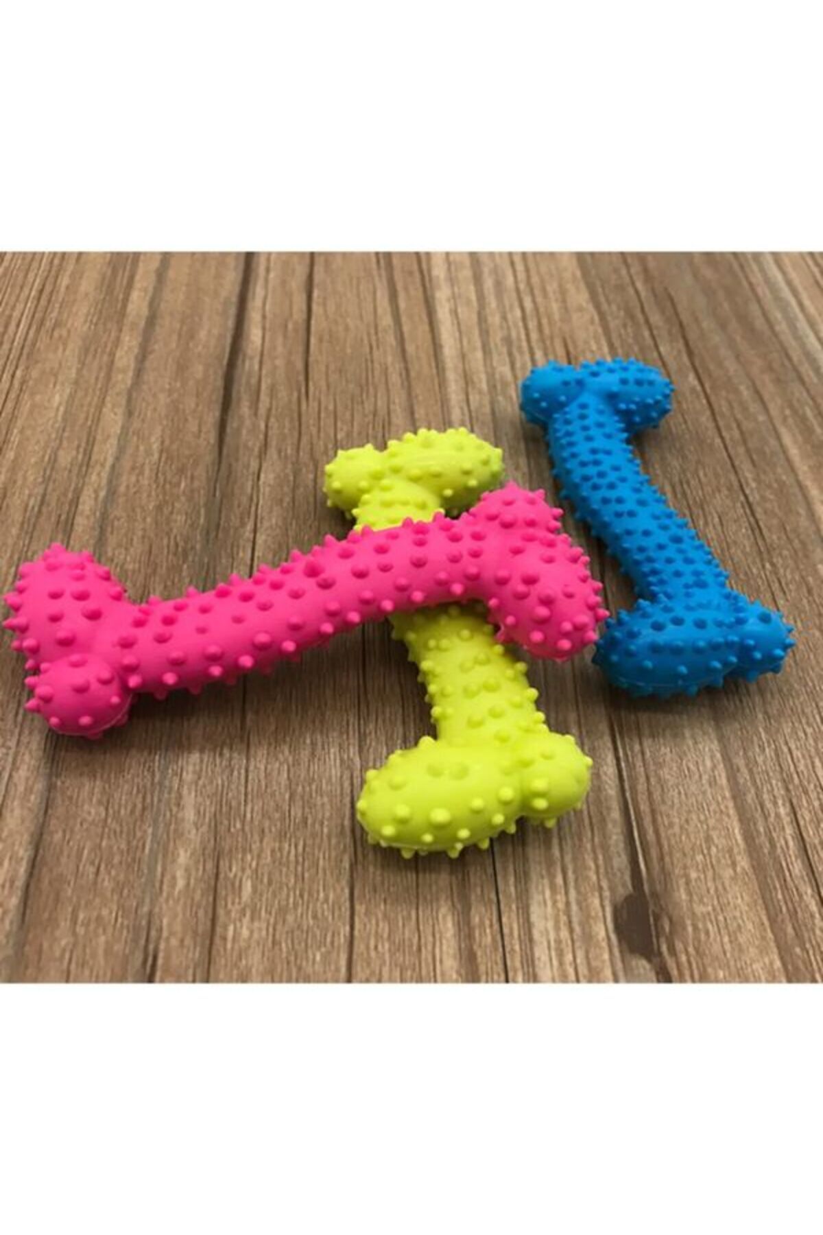 Dream Plus Kemik Şekilli Köpek Diş Kaşıma Isırma Aparatı Köpek Kemiği - Görsel 3