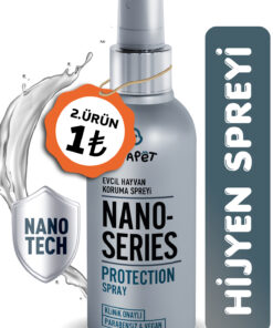Metapet Kedi Nano Hijyen Spreyi, Göz Kulak Tüy Bakımı Temizleme Solüsyonu, Kediler Için Sağlık Ürünü, 150 ml