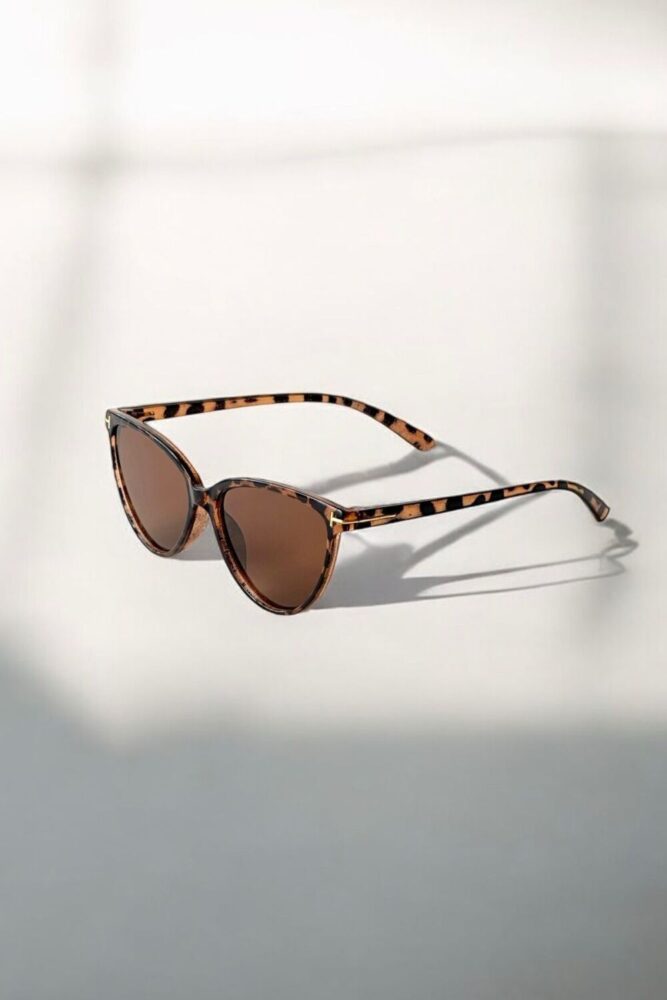 REN EYEWEAR Frida Cat Leopar Yeni Sezon Kadin Güneş Gözlüğü / - Görsel 2