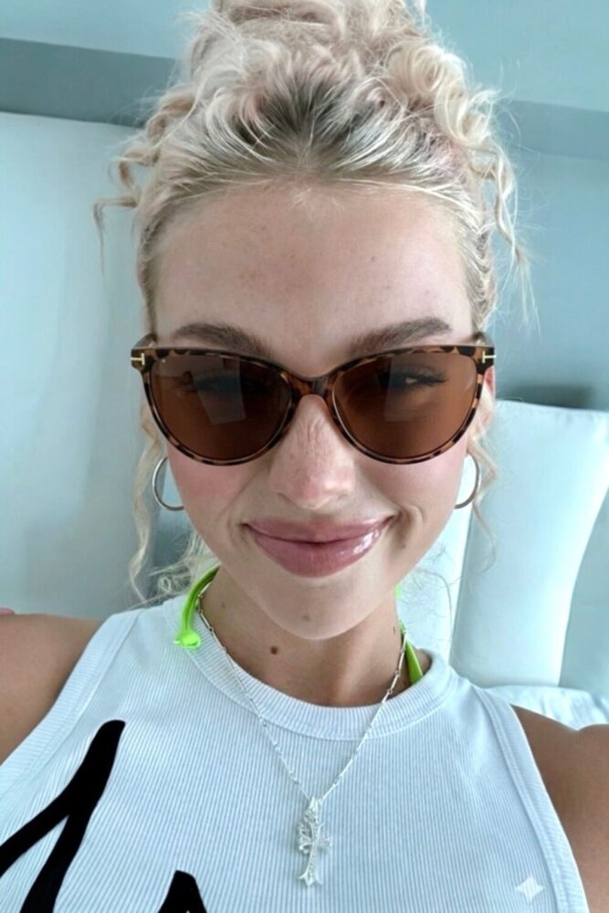 REN EYEWEAR Frida Cat Leopar Yeni Sezon Kadin Güneş Gözlüğü /
