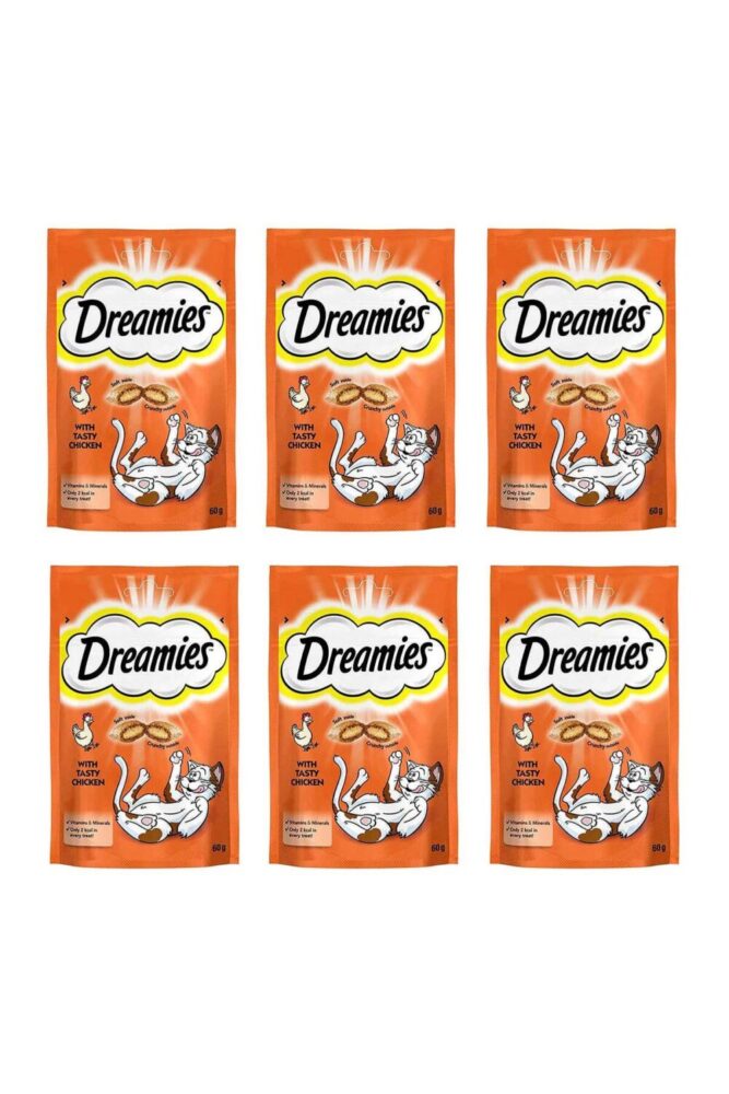 Dreamies Tavuklu Kedi Maması 60 gr 6x - Görsel 2