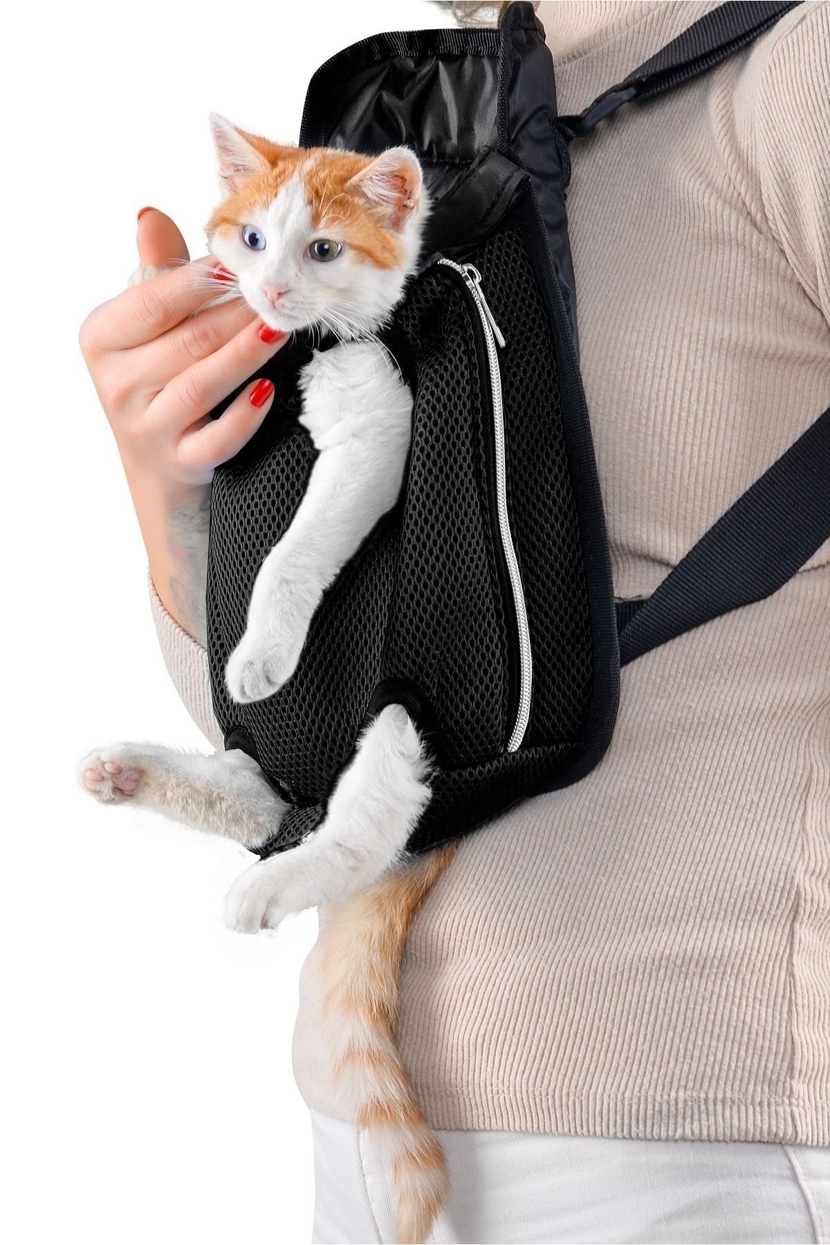 northern fashion Ana Kucağı Kedi Ve Köpek Taşıma Çantası Kanguru Kedi Ve Köpek Taşıma Çantası