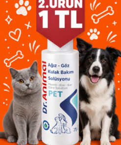 Dr. Animal Dr.Animal 75 ml - yara bakım-kedi köpek için göz bakım- kulak bakımı- ağız bakımı