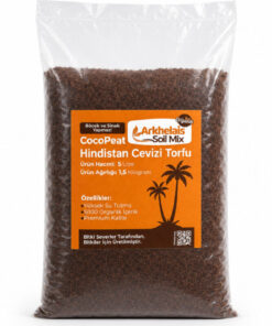 Arkhelais Orkide Toprağı - Bitki Toprağı - Cocopeat Hindistan Cevizi Torfu - Terraryum Sürüngen Taban Malzemesi - 5 L