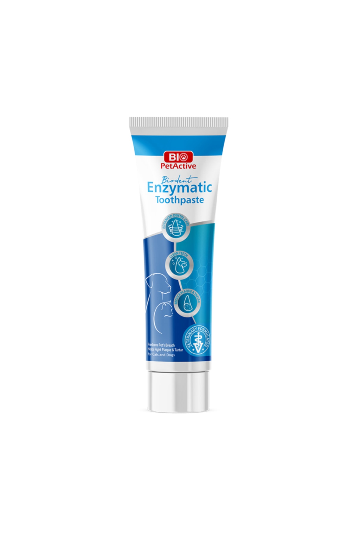 Bio PetActive Biodent Enzymatic Kedi Ve Köpekler Için Diş Macunu 100 ml