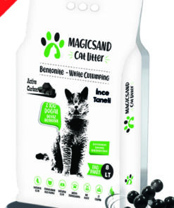Magic Sand Magic Sand Cat Litter Aktif Karbon Kedi Kumu 8 Lt