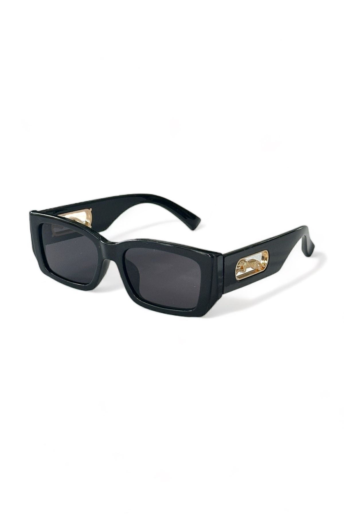 REN EYEWEAR Tiger Kaplanlı Güneş Gözlüğü Geometrik Yeni Sezon Popüler Kadin Gözlük / Ren Eyewear - Görsel 3
