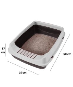 Kurtbay Şekil Kedi Açık Tuvaleti + Kürek - Görsel 3