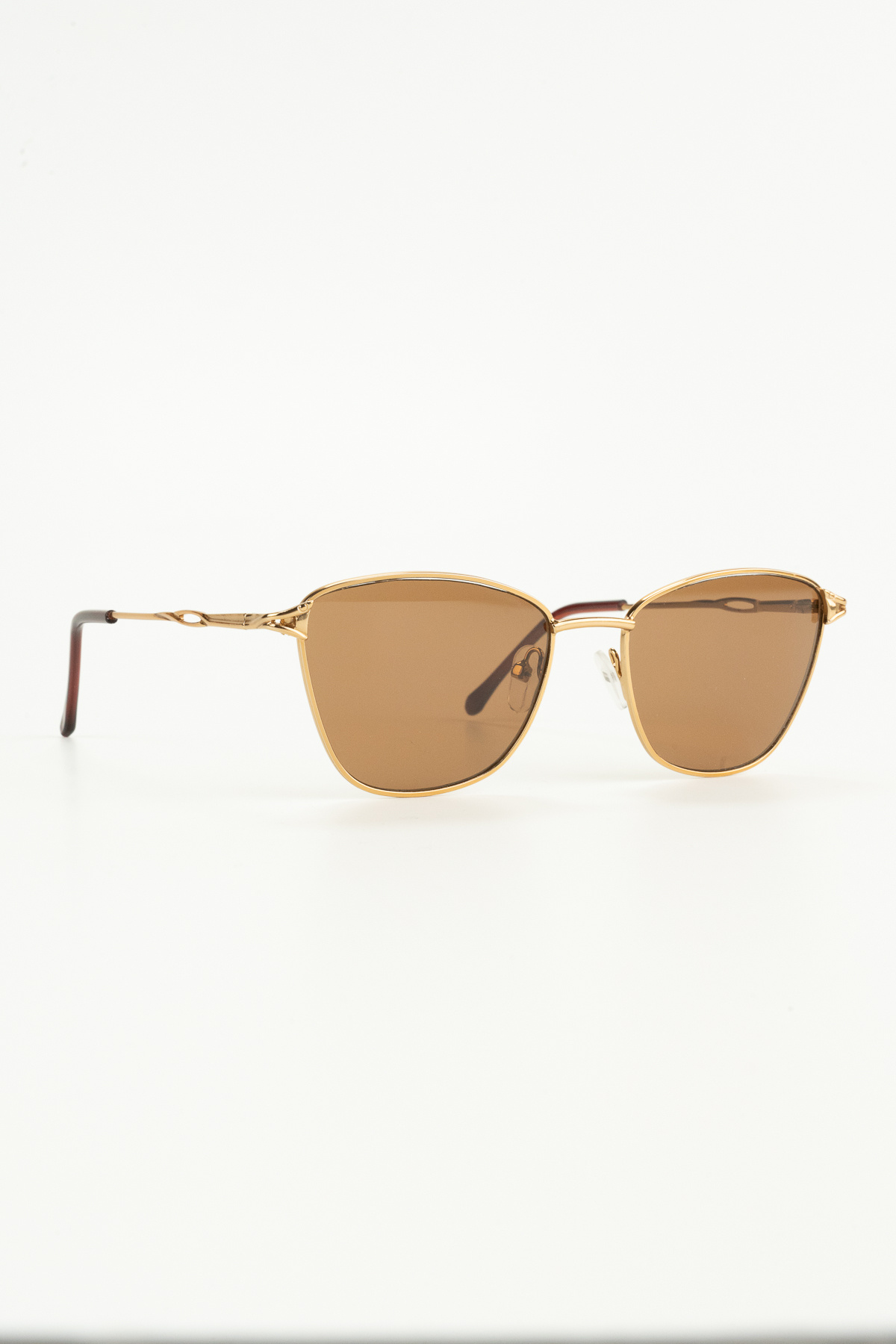 TARSS Sahra Gold Retro Metal Cat Eye Güneş Gözlüğü | UV400 - Görsel 3
