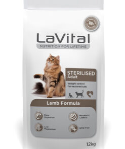 LaVital Kısırlaştırılmış Kuru Kedi Maması (Sterilised Adult) Kuzu Etli 12 KG