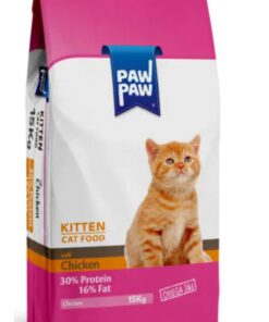 Paw Paw Pawpaw Tavuk Etli Yavru Kedi Maması 15 Kg