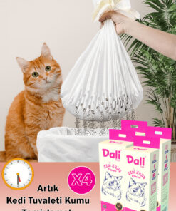 Dalipet Kedi Kumu Temizleme Elekli Filtre 4'lü 78x69 Cm