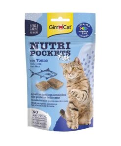 Gimcat Nutripockets Ton Balıklı Kedi Ödülü 60 Gr