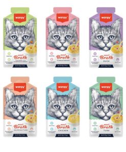 Alternative view of Wanpy Karışık Aromalı Kedi Çorbası 50 gr x 6 Adet Sıvı Kedi Ödülü