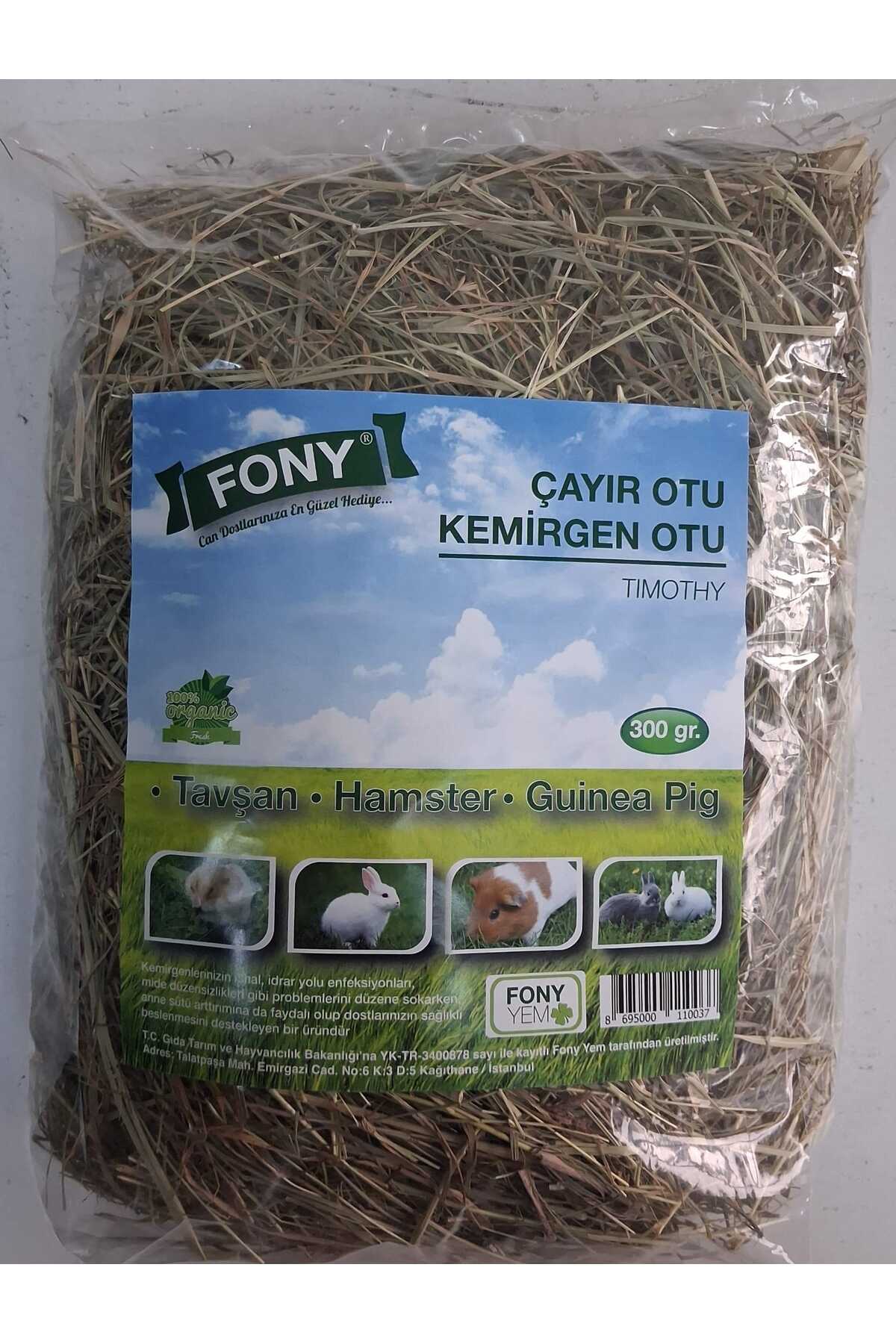 FONY Çayır Otu Kemirgen Otu 300 Gram