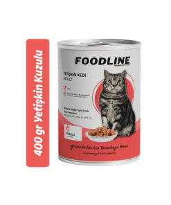 Foodline Kuzu Etli Yetişkin Kedi Konservesi 400 Gr