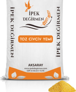 İpek Değirmen Yağlı Toz Civciv Yemi Bıldırcın Tavuk Ördek Hindi 3 Kg