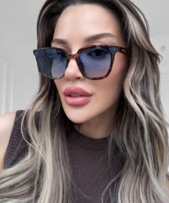 REN EYEWEAR Reyne Noire UV400 Korumalı, Hafif ve Şık Tasarımlı Geniş Çerçeveli Kadın Güneş Gözlüğü YENİ SEZON