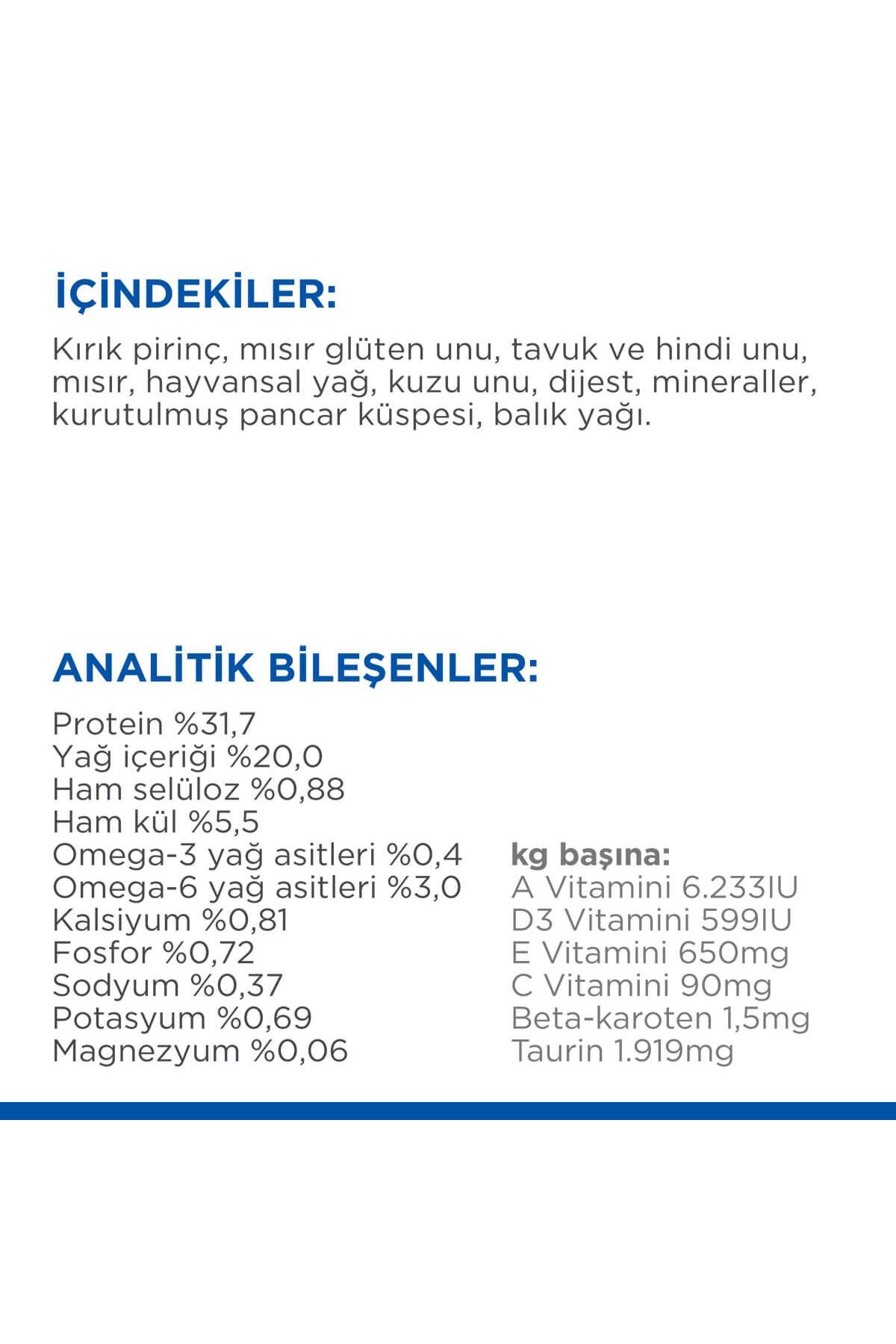 Hill's Hills Kuzulu Yetişkin Kuru Kedi Maması 3 Kg - Görsel 3
