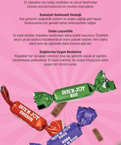 Reflex Plus Bite'n Joy - Dana Etli, Tavuklu ve Ördek Etli Köpek Ödül Maması 250g - Görsel 3