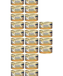 Gourmet Purina Gold Kıyılmış Hindi Etli Konserve Yetişkin Kedi Maması 24 x 85 G