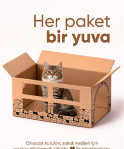 Olivacat Zeytin Çekirdeğinden Üretilen Doğal Tozsuz Kedi Kumu 7L x 3 Adet - Görsel 3