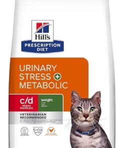 Hill's Prescription Diet Urinary, Stress, Metabolic C/d Tavuklu Kedi Kuru Maması 3 Kg