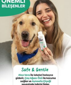 HiPet Köpek Göz Çevresi/ Gözyaşı Lekesi Temizleme/ Kulak Temizleme Solüsyonu 120 ml - Görsel 3