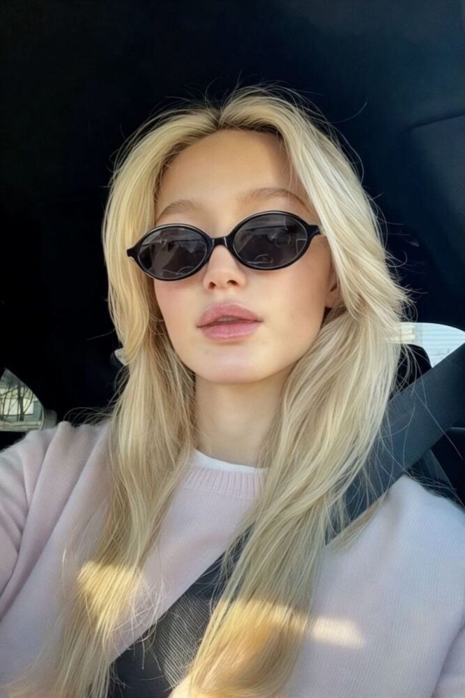 REN EYEWEAR TR MİUX VERS2 NUDE OVAL GÜNEŞ GÖZLÜĞÜ KADIN MODERN YENİ SEZON REN EYEWEAR - Görsel 2