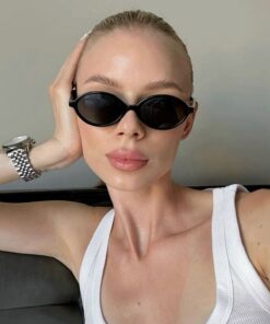 REN EYEWEAR TR MİUX VERS2 NUDE OVAL GÜNEŞ GÖZLÜĞÜ KADIN MODERN YENİ SEZON REN EYEWEAR