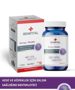 Alternative view of Benifital Strong & Flexible Tablet Kediler Ve Köpekler Için Eklem Sağlığı Destekleyici Glukozamin Tablet