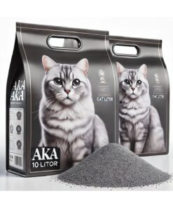 Alternative view of AKACAT 0 Topaklanan Koku Hapseden, Tozsuz Sodyum Karbonlu Bentonit Kedi Kumu 2x10 Lt