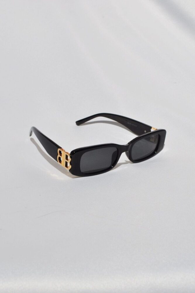 REN EYEWEAR Coolbb Siyah , Bb Aksesuarlı Siyah Muadil Popüler Güneş Gözlüğü - Görsel 2
