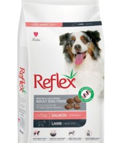 Reflex Duo Proteinli Somonlu ve Kuzu Etli Orta ve Büyük Irk Yetişkin Köpek Maması 10 kg -TY5608083