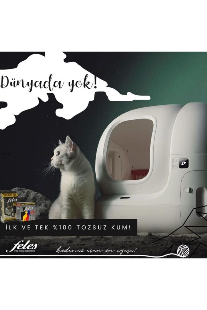 FELES Kedi Kumu 0 Tozsuz 10 Lt - Görsel 2
