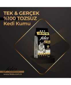 FELES Kedi Kumu 0 Tozsuz 10 Lt - Görsel 3