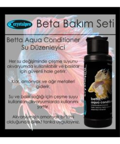 Alternative view of Crystalpro Beta Bakım Seti - Betta Minerals Ve Betta Aqua Conditioner Su Düzenleyici Ikili Set 2x125ml