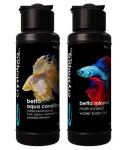 Crystalpro Beta Bakım Seti - Betta Minerals Ve Betta Aqua Conditioner Su Düzenleyici Ikili Set 2x125ml