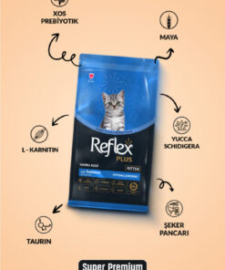 Alternative view of Reflex Plus Hipoalerjenik Somonlu Yavru Kedi Maması 1,5 kg