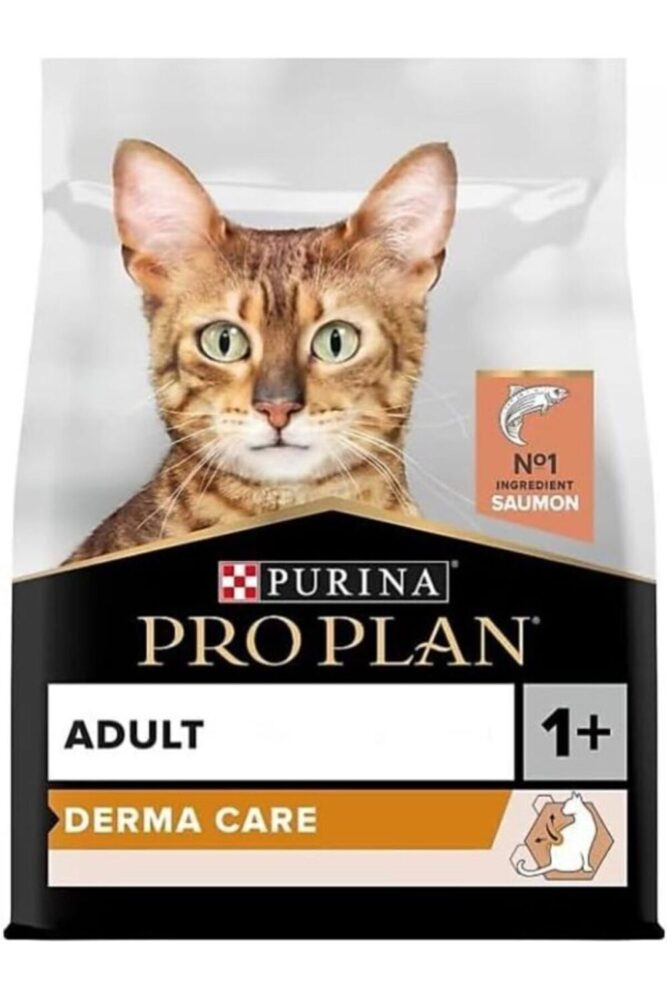 Pro Plan Pro Plan Derma Care Tüy ve Deri Sağlığı için Somonlu Kedi Maması 3 kg ( ELEGANT DERMA YENİ PAKET ) - Görsel 2