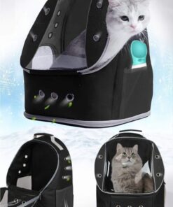 Ksburda Ufo Büyük Boy Kedi Çantası 8 Kg Taşıma Kapasiteli 42x25x33 Cm Kedi Taşıma Çantası