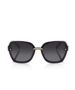 polo air UV400 Korumalı Şık Siyah Gold Detaylı Cat Eye Kadın Güneş Gözlüğü PLG-2128C1 - Görsel 3