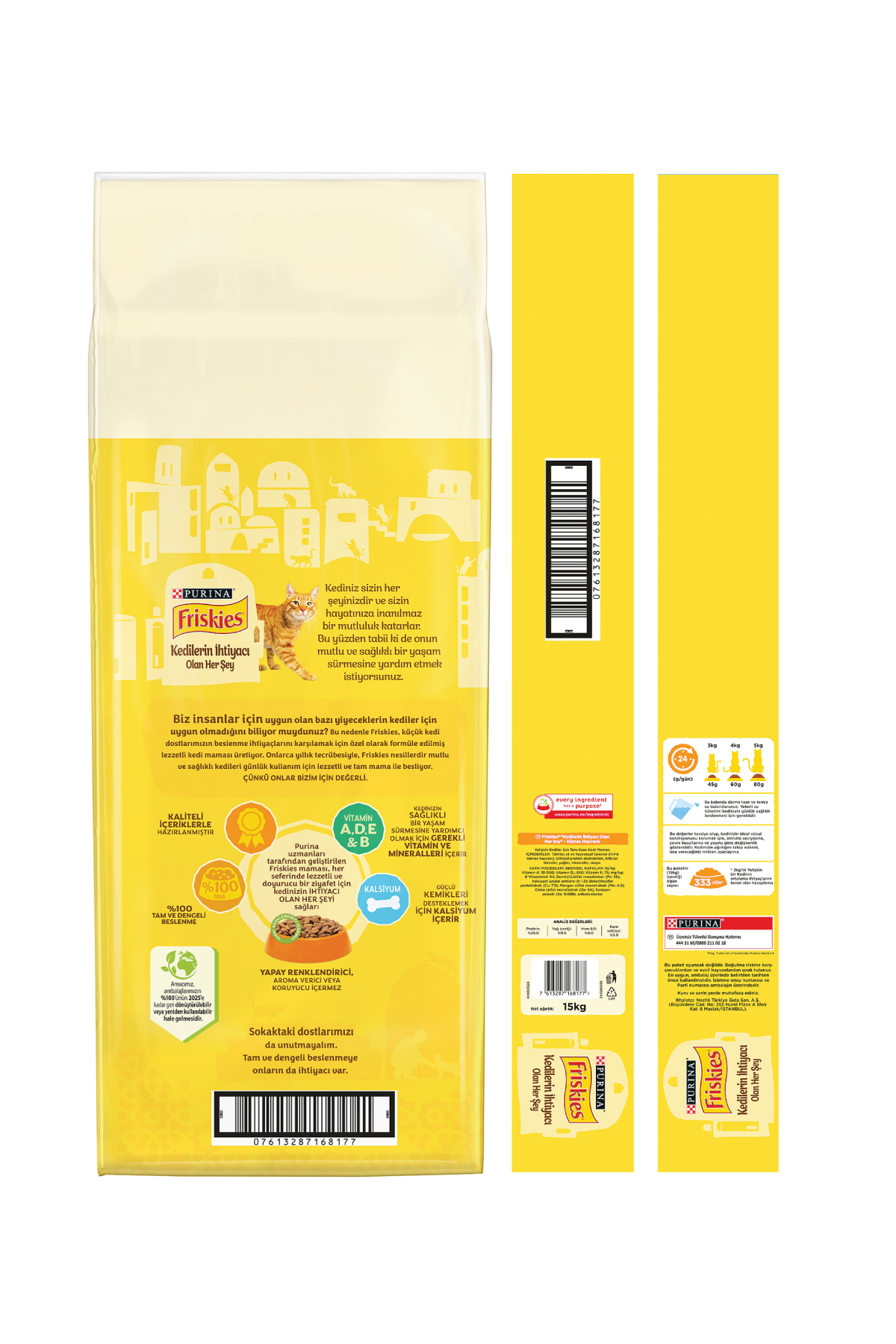 Friskies Kümes Hayvanlı Yetişkin Kedi Maması 15 Kg - Görsel 3