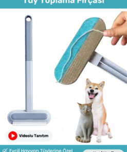Vitexpert Yeni Nesil Çok Fonksiyonlu Kedi Köpek Tüyü Toplayıcı Koltuk Halı Kıl Tüy Alma & Temizleme Fırçası