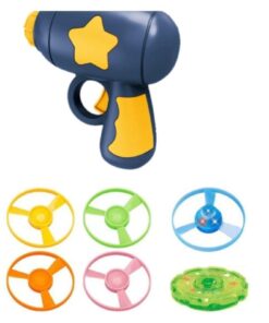 Dream Plus Yaratıcı Yavru Kedi Mini Helikopter Oyuncağı Uçan Renkli Pervaneler Ve Topaç - Görsel 3
