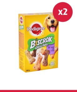 Pedigree Biscrok Köpek Ödül Bisküvisi 500 G 2x