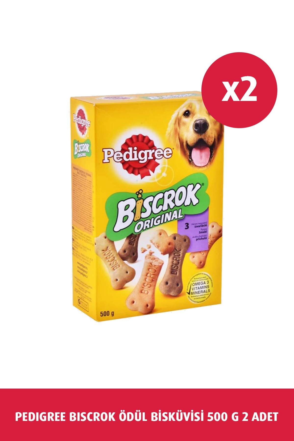 Pedigree Biscrok Köpek Ödül Bisküvisi 500 G 2x