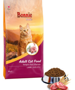 Bonnie Kuzu Etli Yetişkin Kedi Maması 10 Kg