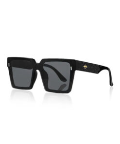 Alternative view of Chunky Frame Fiores Siyah Yeni Sezon Vintage Popüler Lüx Kare Kadın Güneş Gözlüğü